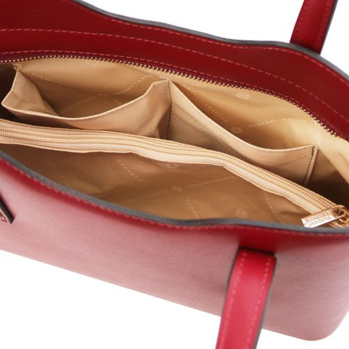 Olimpia - Leather tote - Small size